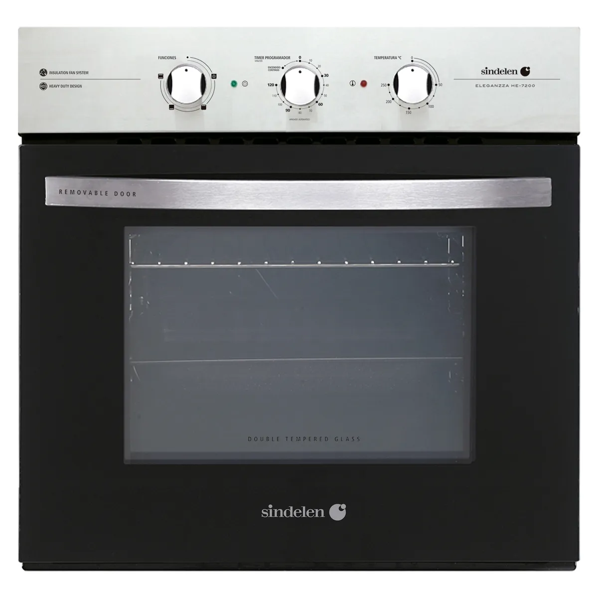 sindelen Horno Empotrable Eléctrico 57 Lt He-7200In sindelen - Imagen 1